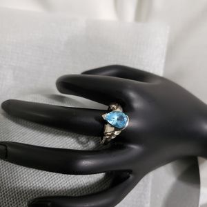 Sterling Silver (925) Pear Shape Ring 💍